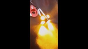 Universal SIGNAL LED SIGNAL SET SIGNAL LED MINI ALLOY MOTORCYCLE Y15/R15/RS150/LC135/RFS150/R25/NINJA 250/ER6/Ducati/NVX