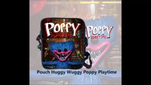 Tas Selempang bahu Kecil Pouch Huggy Wuggy Poppy Play Time untuk Anak Tocotaz