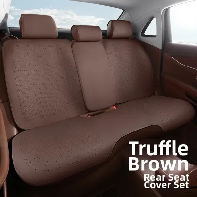 CAPITAUTO | New Ultra-thin Four Seasons Universal Breathable Nappa Leather Car Seat Cushion