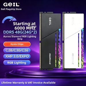 Geil | RGB LED DDR5 Desktop Memory 24GB