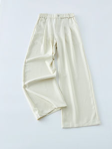 ZHUOCAN | Pleated Draping Loose American-Style Lightweight Long Casual Pants
