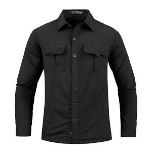 Sun Protection Fishing Shirts Men Quick Dry Long Sleeve Shirts Mesh Breathable Hiking Work Cargo Shirts Spring Summer New Men