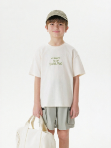 Marc&Janie | Cool and Breathable Lettered Sports Short Sleeve T-shirt