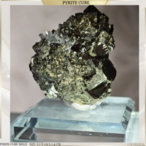 PYRITE CUBIC *HIGH QUALITY* IMPORTED from SPAIN [JB37]Abundance Wealth & Success