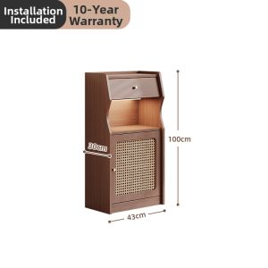 Retro Wooden Storage Cabinet