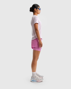 Nike Swift Womens Dri-FIT Short-Sleeve Running Top - Bleached Lilac [HM9699-583]