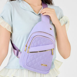 กระเป๋าคาดหน้าอกลําลองสําหรับสุภาพสตรี น้ําหนักเบาสวมใส่สบายทุกวัน กระเป๋าเดินทางสําหรับออกนอกบ้านแบบลําลอง กระเป๋าสะพายอเนกประสงค์สําหรับผู้หญิง