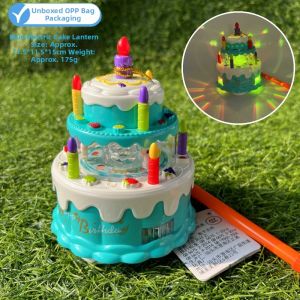 Electric Gear Rabbit Lantern with Music and Light Projection