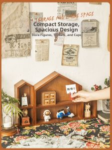 Desk Storage Organizer Display Shelf Partition