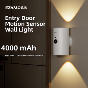 EZVALO | Wireless Remote Control Magnetic Body-Sensing Rechargeable Wall Light