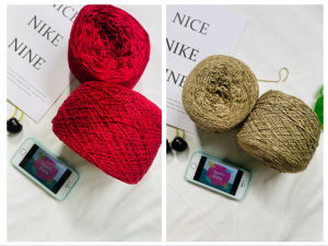 Yarn - Sợi nhung lạnh - Nhung tuyết - Cỡ sợi khoảng 1.0mm | Dùng được 4 mùa vì mền êm và mát lạnh | Terri Store