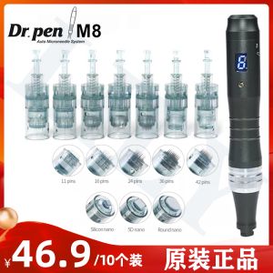 South Korea Dr. Pen Micro-Needles M8 Small Black Pen MTS Nano Electric Microneedle Microcrystalline Infusion Machine Consumables