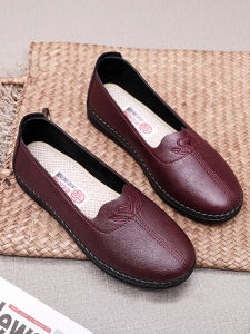 JIFANPAUL | Comfortable Anti-Slip Soft Sole One-Piece Slip-On Shoes for Elderly Mothers