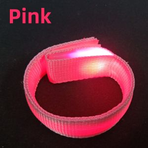 Glowing LED Bracelets Fluorescent Sports Wristbands for Men Night Running Concerts Events Party Magic Performance Props