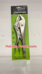 Tekiro Tang Buaya Lurus Bengkok 10\\\" Inch Tang Jepit Locking Pliers Straight Curve