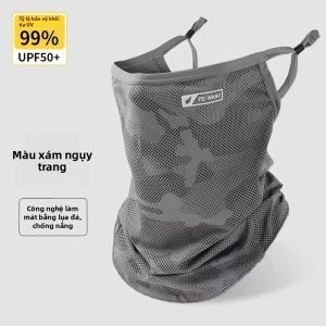 Mặt Nạ Đi Xe Đạp Thoáng Khí Chống Tia Cực Tím Khăn Quàng Cổ Bằng Lụa Băng Dành Cho Nam Giới Phụ Nữ Kem Chống Nắng Thể Thao Ngoài Trời Câu Cá Đi Bộ Đường Dài Làm Mát Mặt Che Mặt
