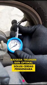 TORA Tire Pressure Gauge New - Alat Ukur Tekanan Angin SDG02