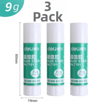 deli | Pen-Shaped Large Strong Transparent Student Glue Stick 21g