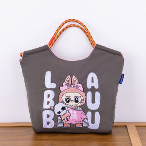 Embroidered Waterproof Shopping Bag Crossbody Bag Casual Versatile Single Shoulder Sling Bag for Women Summer 2025 Nylon Material