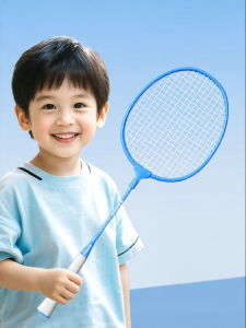 REXUELONG | Childrens Badminton Racket 6 to 12 Years Parent-Child Set