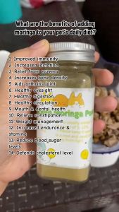 100g Fur Boost Furboost Malunggay Moringa Powder Adult Puppy Dog Dogs Cats Cat Pet Essentials