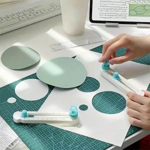 2-20cm Circle Paper Cutter Multi-functional Craft Cutting Tools Paper Scrapbooking Cards Cutters For Home Study Offices Supplies