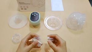 Wearable Electric Breast Pump Rechargeable Wireless Mute hands-free invisible Painless intelligent breast pump