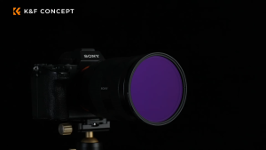 K & F Concept 52mm ND Filter Fader Variable Neutral Density Filter ND2 to ND400 for Camera Lens Ultra-Slim Multi Blue Coated Filter