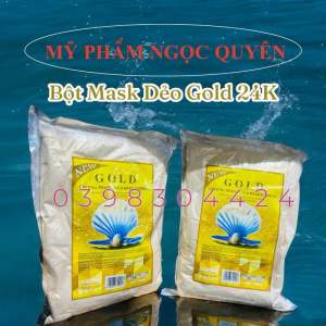 Bột Mask Collagen Vàng 24K Dẻo Spa