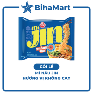 [GÓI LẺ] - OTOKI - Mì nấu Jin hương vị Không cay Mì nấu Jin không cay Mì Jin nấu không cay Mì Jin Ottogi (120g/gói)