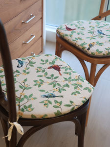 Ghế Windsor Hình Ngựa Mới Chống Trượt Đệm Ghế Đệm Ghế Nhà Bếp Thiết Kế Hiện Đại Thoải Mái Thoáng Khí Có Thể Tháo Rời