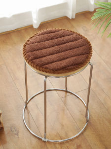 Đệm Ghế Tròn Dày Dặn Bằng Vải Nhung Mùa Đông Đệm Ghế Nhựa Chống Trượt Cho Trẻ Em Đệm Ghế Tròn Cho Trẻ Em Tại Nhà Hàng