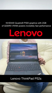 【Lenovo Laptop】Lenovo ThinkPad 、15.6 inch、Intel Core i7、NVIDIA Quadro 2G Professional graphics card