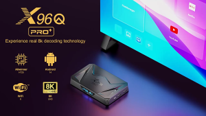 New Android Box X96QPRO+ Android 14 Set Top Box H728 TV Box 8K WiFi6 HD Bluetooth Ethernet 1000M