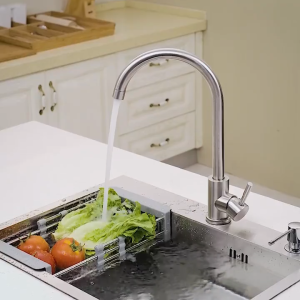 Chậu rửa bát 1 hố Chậu Rửa Chén Bát INOXbộ xả chống hôi tuyệt đốivật liệu cao cấp chống gỉ