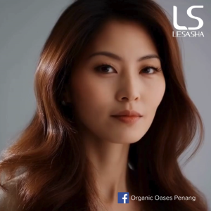 LS LESASHA Natural Care Hair Color Shampoo 30ml Hair Dye No Ammonia | Perwarna Rambut (EXP 09/2027)