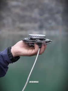 BISINNA | BISINNA Camping Gas Stove 4000W High Power Split Folding Portable Gas Burner for Outdoor Hiking Barbecue Picnic Cooking Supplies