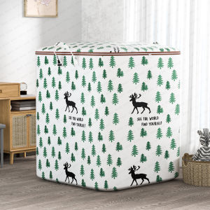 Hộp Đựng Quần Áo Vải Dệt Kim Có Thể Gấp Lại Dung Tích Lớn Hộp Đựng Đồ Dùng Gia Đình Để Lưu Trữ Quần Áo Hộp Đựng Đồ Chơi