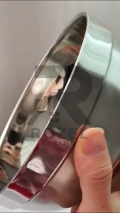 ROZEL Mangkok Korea Stainless Steel Tebal Dua Lapis Anti Panas / Mangkuk Ramen Indomie Stainless Banyak Ukuran Multifungsi Anti Karat