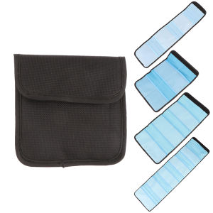 Waterproof SLR Camera Lens Filter Storage Bag Foldable Pouch For UV CPL ND Filter Wallet Lens Adapter Ring Storage Case