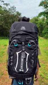 Tas Gunung Carrier Co-Trek siberia 55+5L Raincover Tas Pendaki Hiking Camping Outdoor