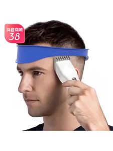 Hướng Dẫn Cắt Tóc DIY Băng Đô Cong Bằng Silicon Cắt Tỉa Đường Viền Cổ Mẫu Công Cụ Tạo Kiểu Tóc Có Thể Giặt Được Cho Việc Cắt Tóc Tại Nhà