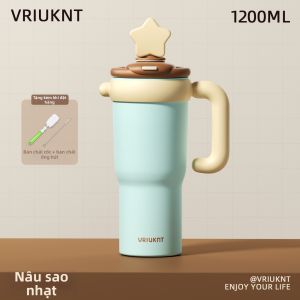 VRIUKNT | Cốc Cách Nhiệt Đẹp Mắt 316 Thép Không Gỉ