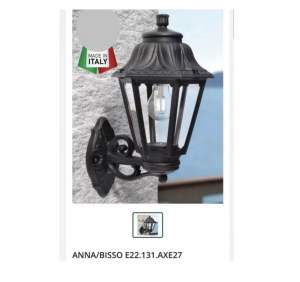 Outdoor Fumagalli wall Lamp in white or black
