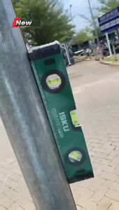 ISKU Spirit Level Waterpass Magnet Bahan paduan aluminium Ukuran 30 40 50 60 80 100CM