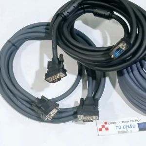 Cáp VGA dài 1.5m / 3m / 5m / 10m (Hiệu King Master chính hãng)