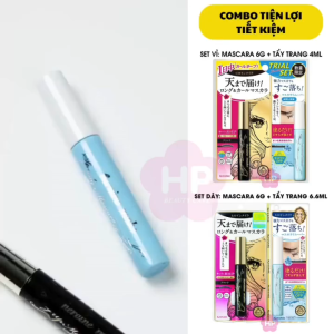 Set Mascara Nâng Dài Mi Và Tẩy Trang Nhanh Làn Mi Kissme Heroine Make ( Combo Mascara 6G Và Tẩy Trang Mi 4mL )