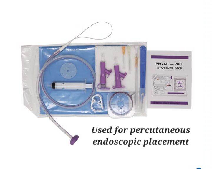 PEG Tube Kit Percutaneous Endoscopic Gastrostomy Tube ( Standard Kit ...