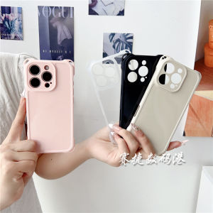 เคสโทรศัพท์ซิลิโคนนิ่มสีสันสดใสพร้อมรูสำหรับติดเชือกพร้อมรูปแบบใหม่สำหรับ Xiaomi 15/14/13/12/11 pro K70 K60 K80 ป้องกันการตกหล่น