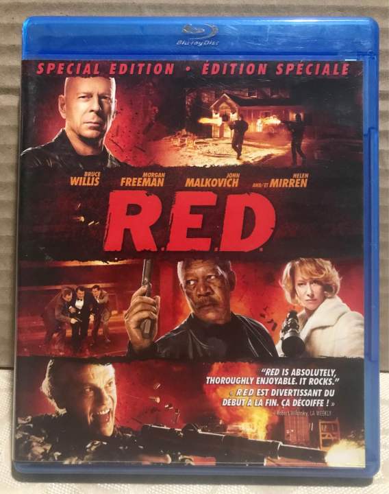 RED Blu-Ray | Lazada PH: Buy sell online Action with cheap price ...